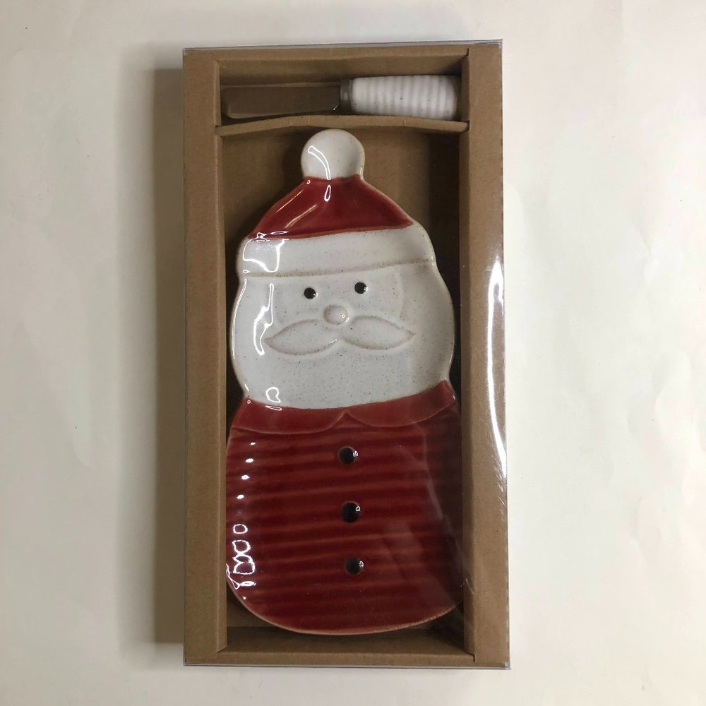 Demdaco Santa Claus Cheese Platter